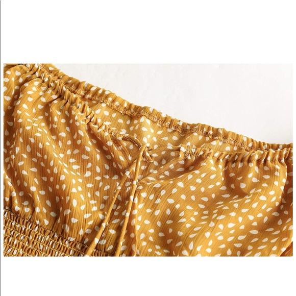 Womens Summer Ruffle Sleeve dress - Picture 3 of 4